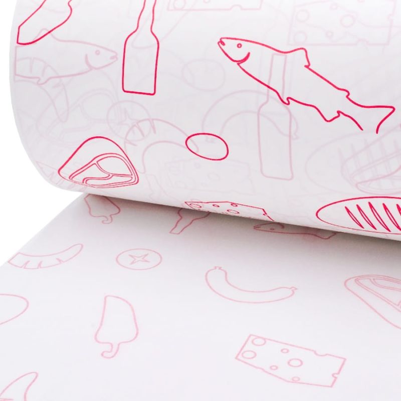 Dyspenser + papier do żywności z PE rolka 35cm, 10kg, zestaw na start!