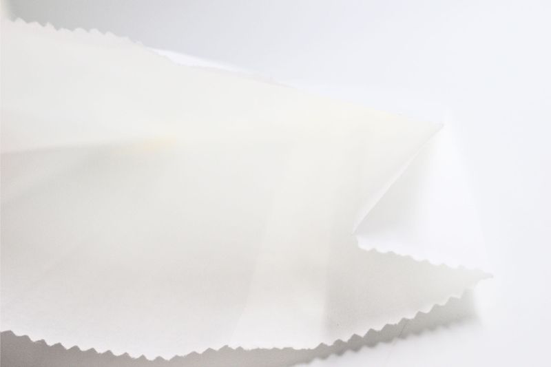 Torebka papierowa fałdowa biała  15x29x6cm - 100szt.