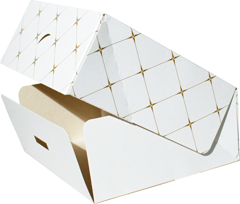 Pudełko na ciasto, wypieki 21x19x9cm - 10 szt.