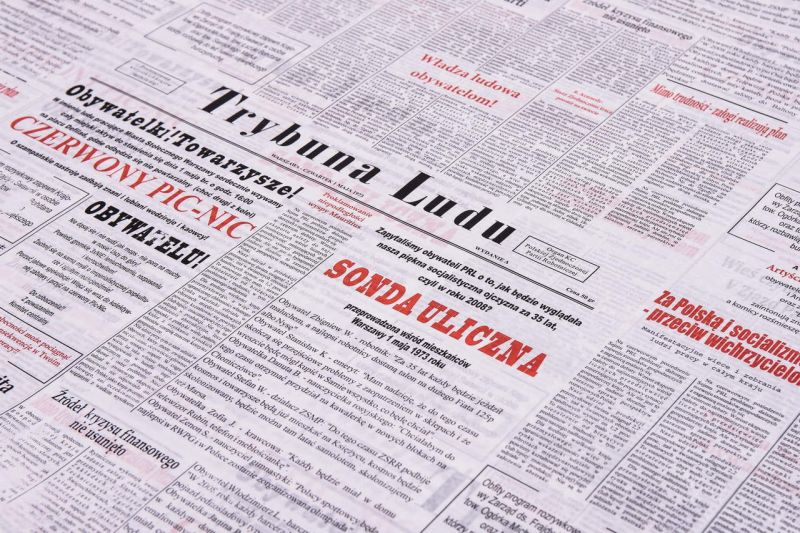 Papier spożywczy "TRYBUNA LUDU" rolka  50cm 10kg, atestowany