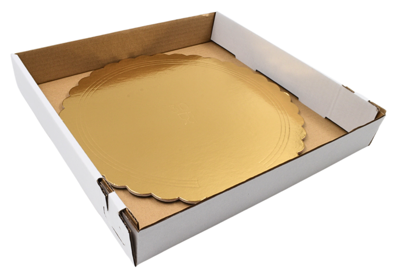 Pudełko, karton na tort piętrowy 30x30x46cm