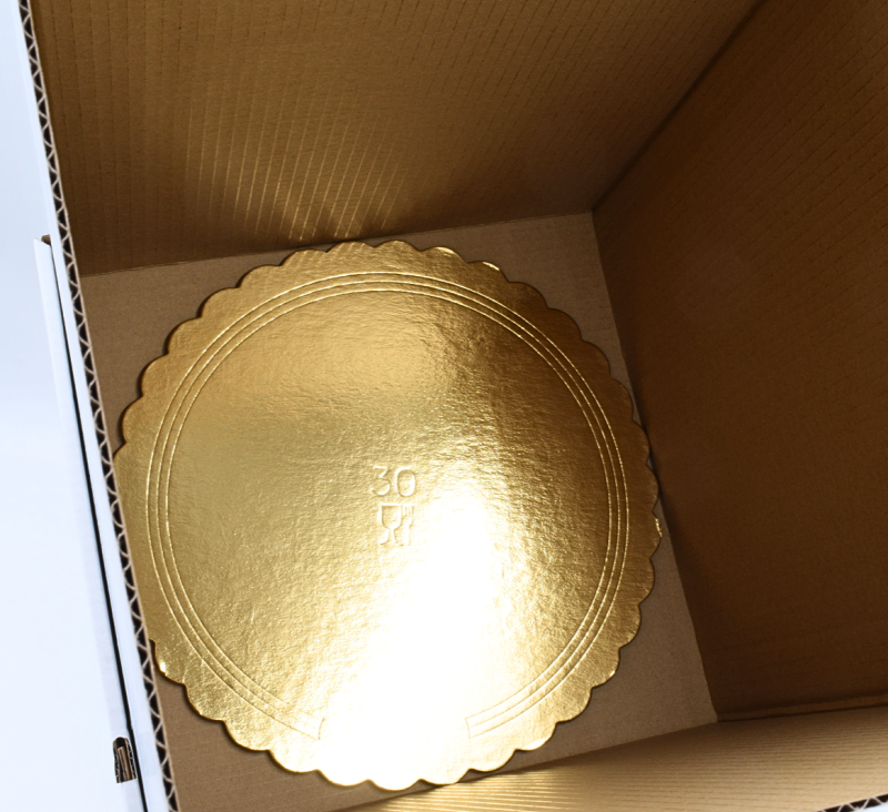 Pudełko, karton na tort piętrowy 30x30x46cm