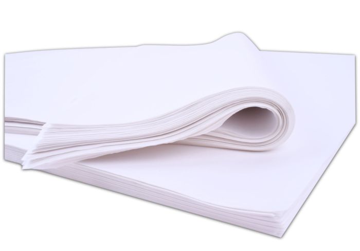 Pergamin do pakowania biały w ryzach 70x100 cm 10kg