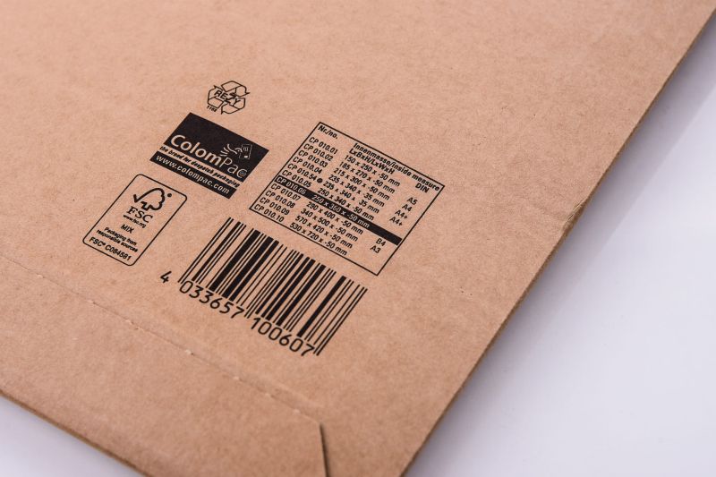 Koperty kartonowe B4 brązowe CP 10.07 10 sztuk