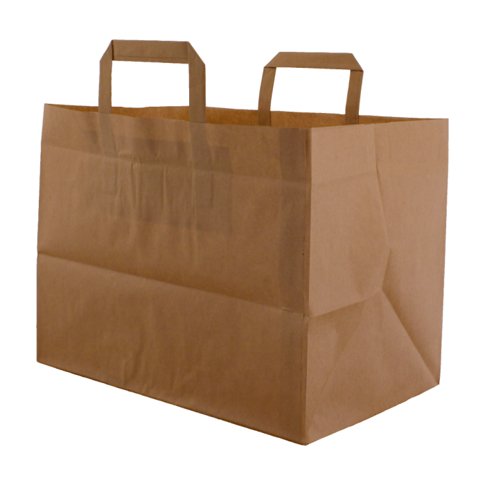 Torba papierowa cateringowa 320x220x250mm - 50 sztuk