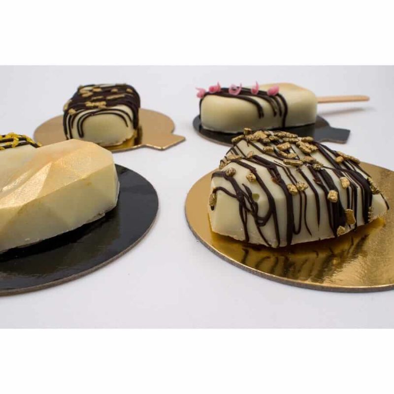 Podkłady pod monoporcje 9x5 cm, grubość 1mm - 50 sztuk