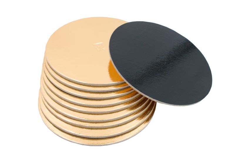 Podkłady pod tort ⌀18 cm, grubość 3mm - 10 sztuk
