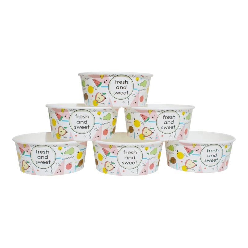 Miska papierowa na lody, desery 350ml opk. 30 sztuk