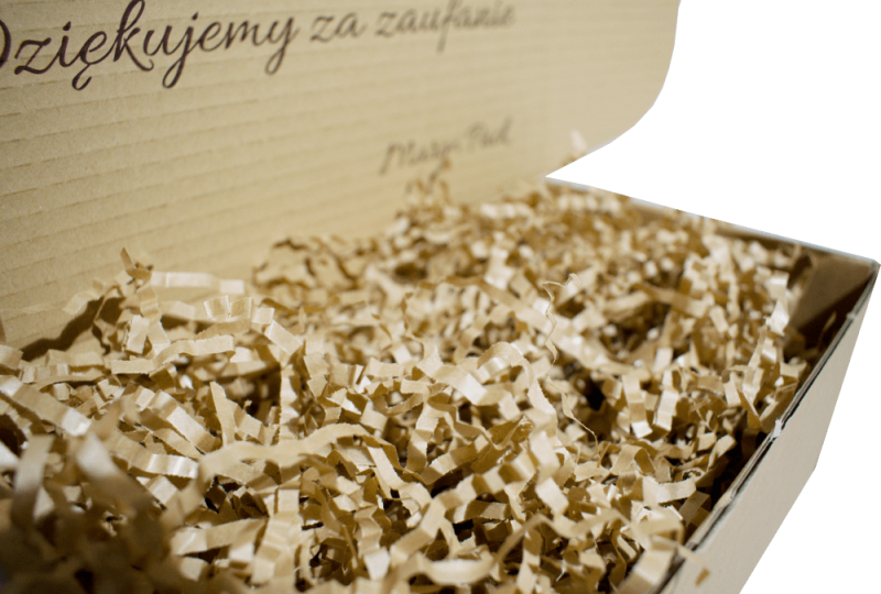 Wiórki papierowe, wypełniacz ekologiczny 1kg