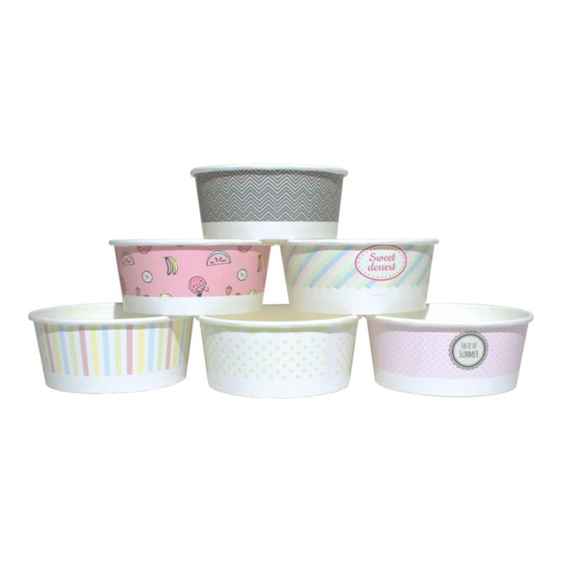 Miska papierowa na lody, desery 350ml opk. 30 sztuk