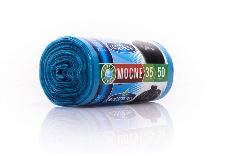 Worki Na Śmieci LDPE 35L 50 Sztuk Eko Strong Mocne