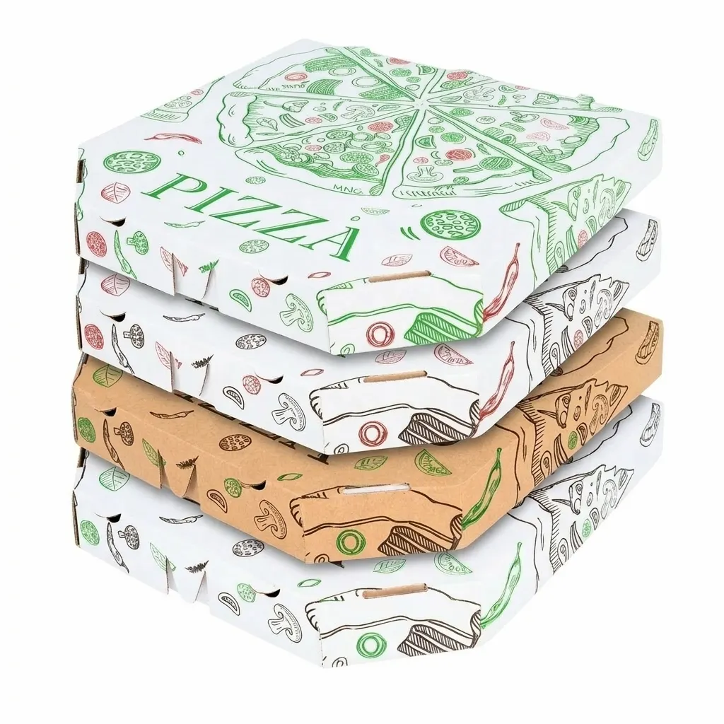 Karton z wielokolorowym nadrukiem